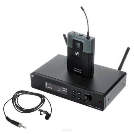 Sennheiser XSW 2-ME2-A - miniaturowy mikrofon bezprzewodowy dla mówców. Zakres częstotliwości 548-572 MHz