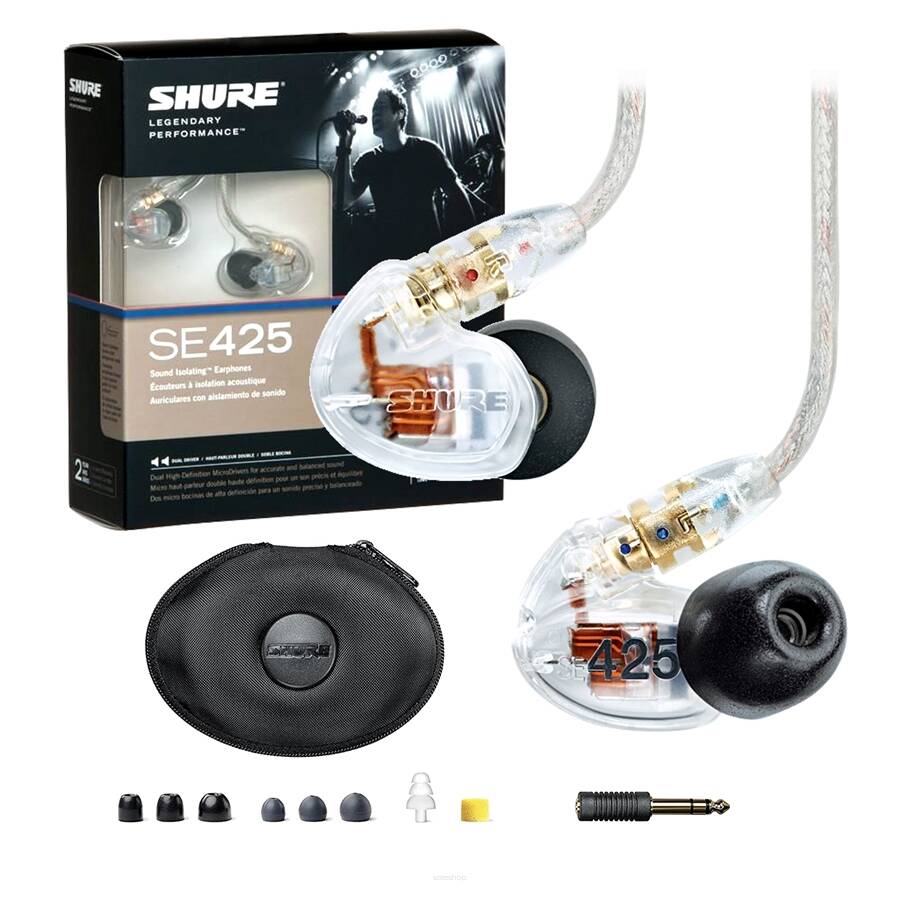 イヤホン SHURE SE425 SE425 Wireless - 高遮音性イヤホン - Shure 日本