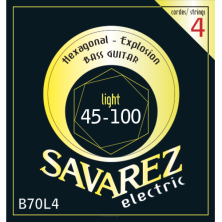 Savarez SA B70 L4 45-100 Struny do gitary basowej