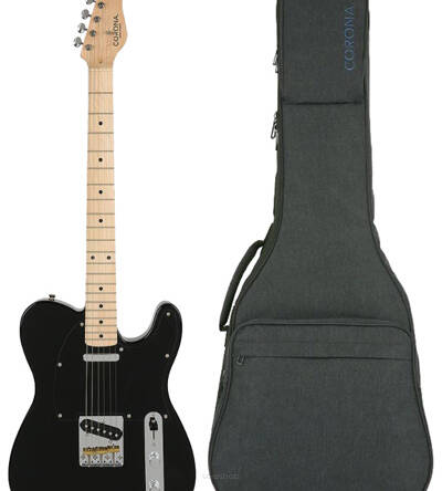 CORONA CLASSIC TE M-BLK gitara elektryczna
