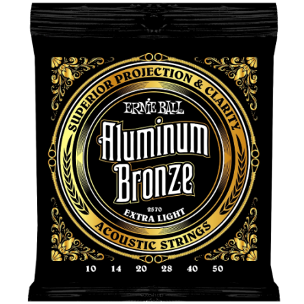 Ernie Ball EB 2570 Aluminium Bronze 10-50 struny do gitary akustycznej