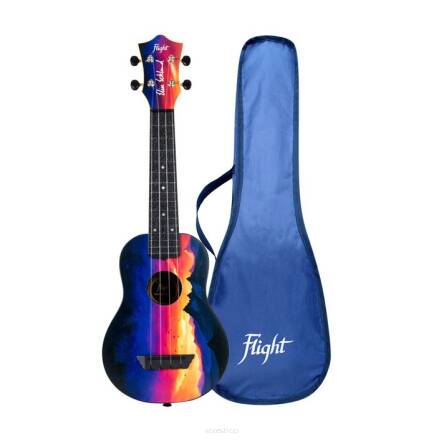 FLIGHT TUS SUNSET EE ukulele sopranowe travel