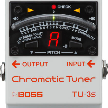 BOSS TU-3S Tuner chromatyczny stroik podłogowy 