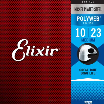 ELIXIR STRUNY DO BANJO POLYWEB 10-10