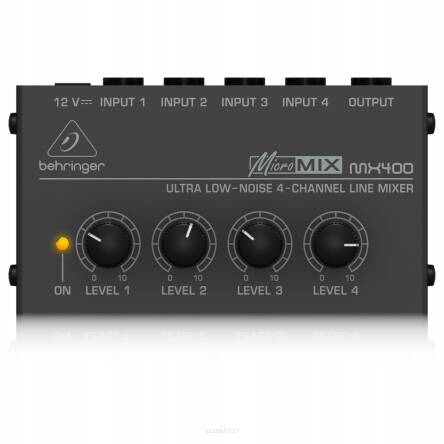 Behringer MICROMIX MX400 mikser kompaktowy 4-kanałowy