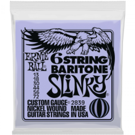 ERNIE BALL EB 2839 komplet strun do gitary barytonowej