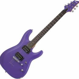 Schecter C6-Deluxe Satin Purple gitara elektryczna