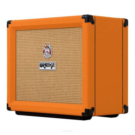 Orange Rocker 15 Dwukanałowy wzmacniacz lampowy typu combo, 0,5/1,7/15 Watt przełączane footswitchem, 1 x Voice of the World Gold Label 10″