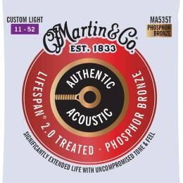 Martin Phosphor Bronze 11-52 (MA535T) struny do gitary akustycznej