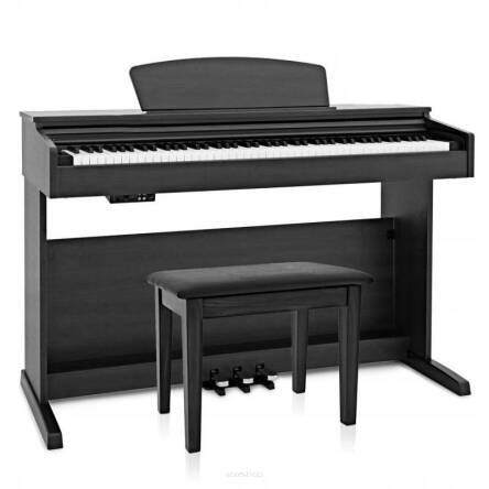 Dynatone SLP-175 BLK - pianino cyfrowe + ława