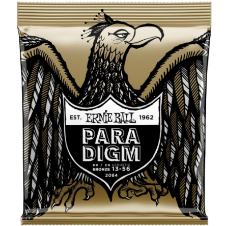 Ernie Ball EB 2084 13-56 PHOSPHOR BRONZE Seria PARADIGM struny do gitary akustycznej